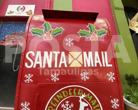 Navidad ¿Conoces el buzón de Santa Claus en Tamaulipas?