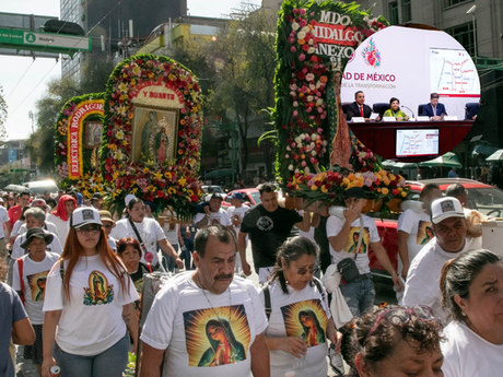 Se acerca el 12 de diciembre y renuevan las calles de la Basílica para recibir a peregrinos