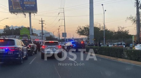 Reportan persona herida de bala en San Pedro Garza García