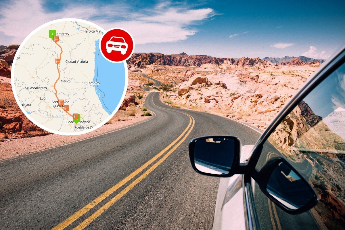 Viajar en carretera de Saltillo a Ciudad de México / Fotos: Mejores Rutas MX | Canva