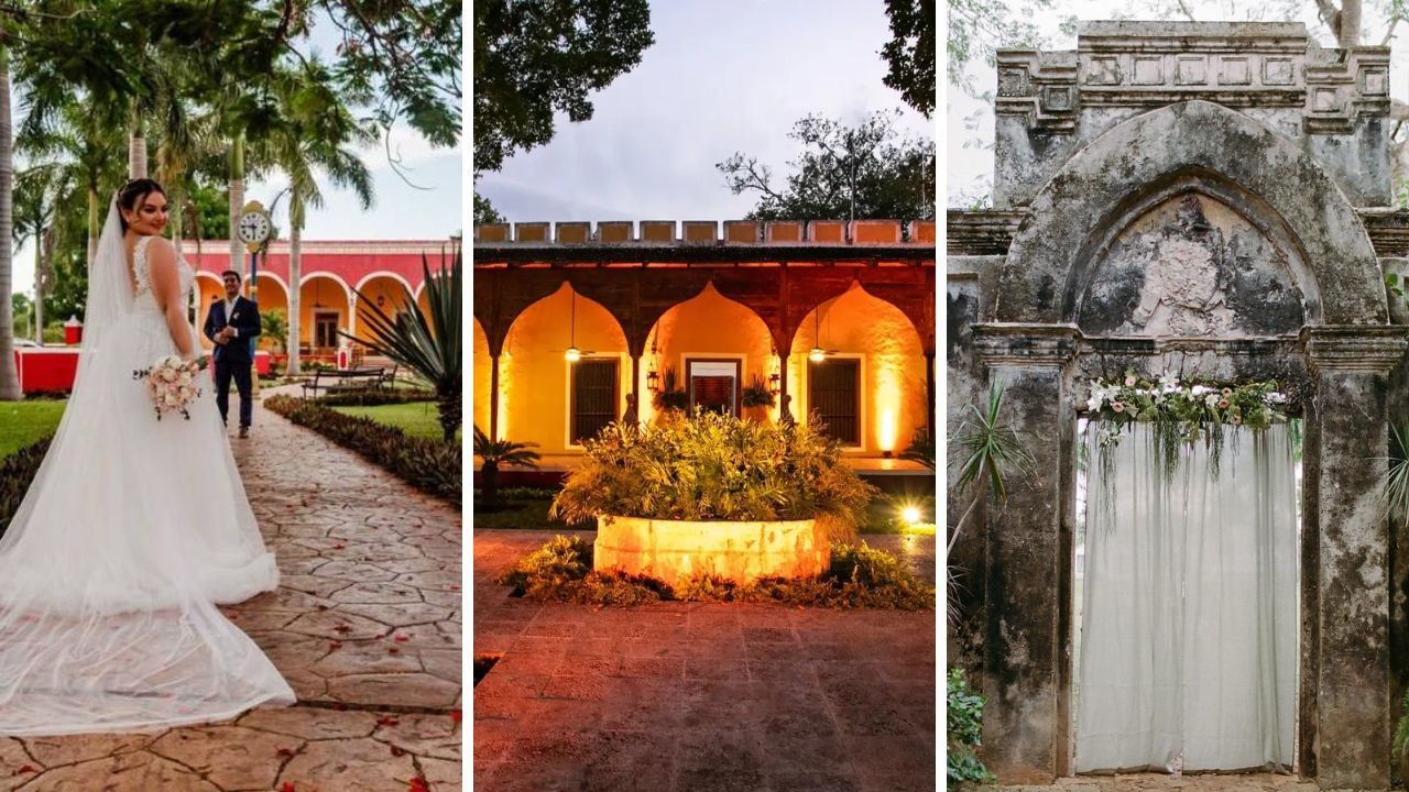 Estas fincas son el recuerdo de un pasado histórico rico en Yucatán Foto: Hacienda Sac Chich/Turismo Yucatán/ Hacienda Santa Lucía Kantoyna