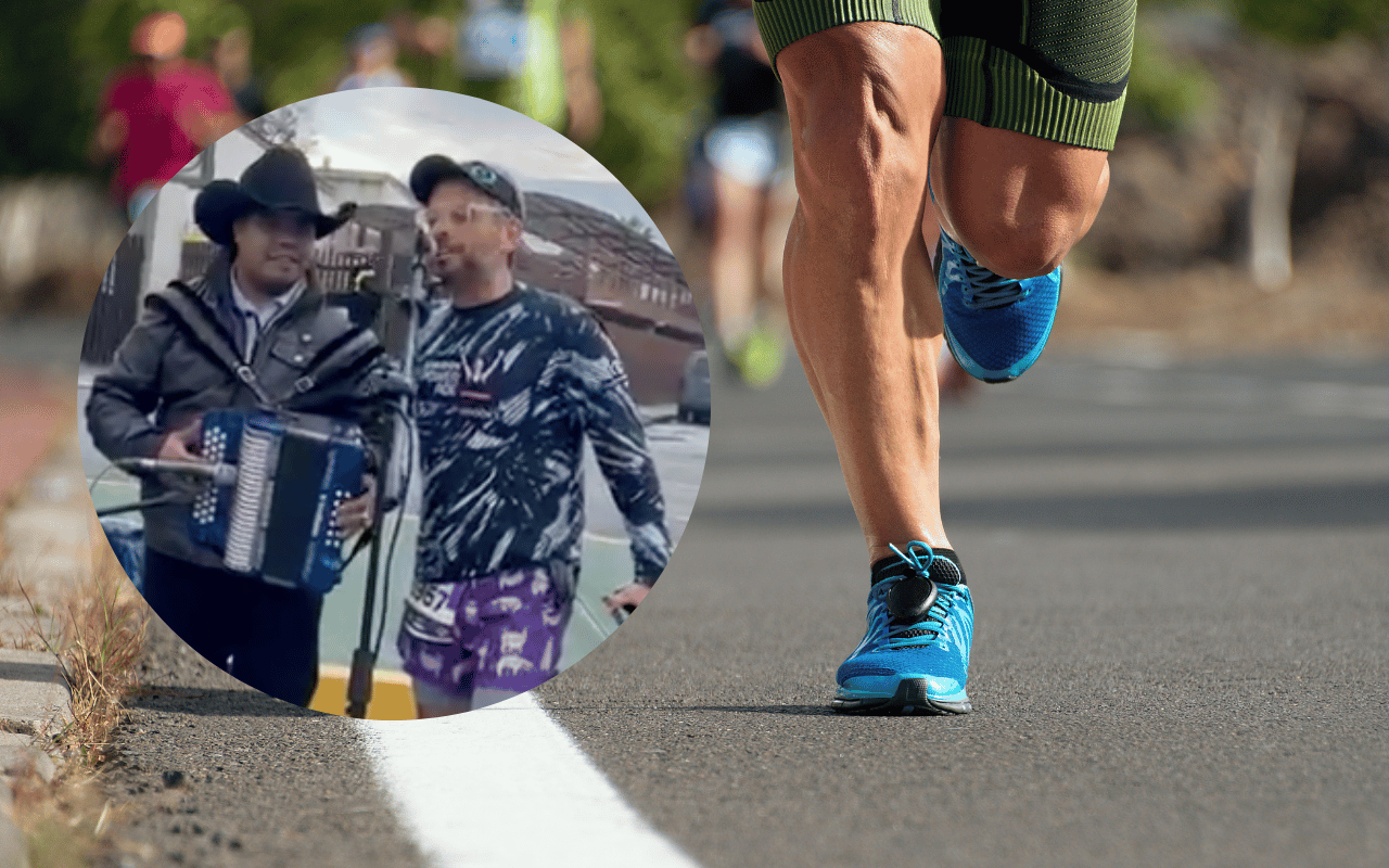 El protagonista, conocido en Instagram como @felos2610, no solo completó el maratón, sino que también se convirtió en el centro de atención en línea. Foto: Canva/Tiktok.