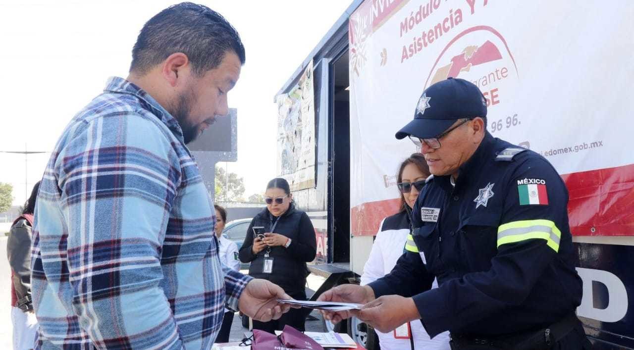 Operativo Migrante Mexiquense refuerza seguridad en el Estado de México. Foto: @SS_Edomex