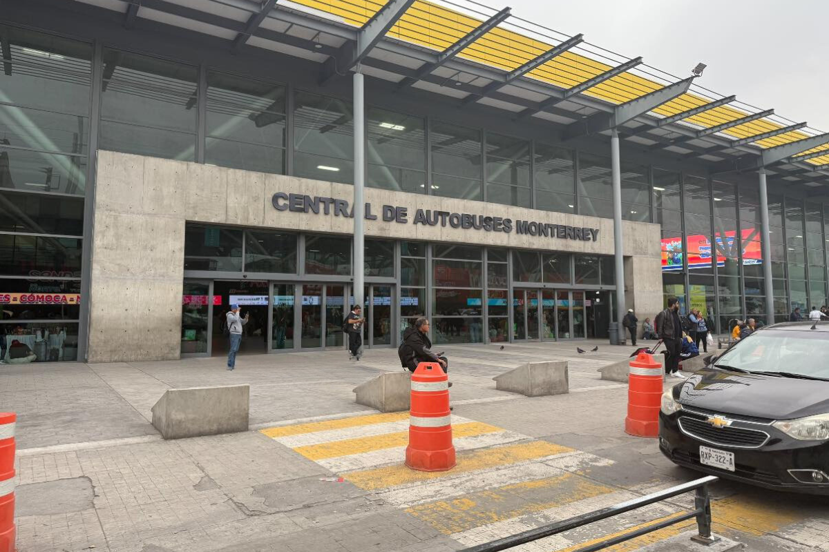 Central de autobuses de Monterrey. Foto de google maps.