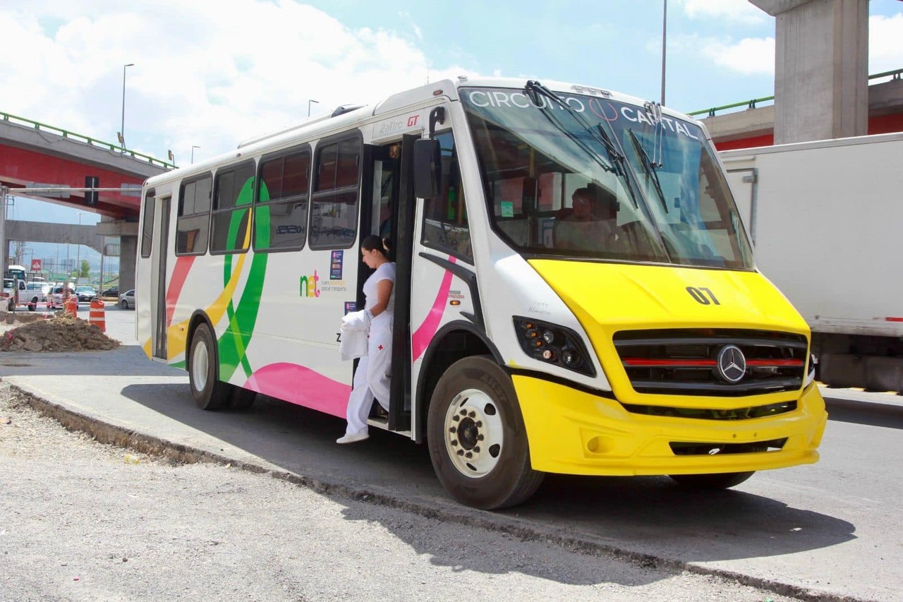 Transporte de Saltillo. Foto de gobierno municipal.