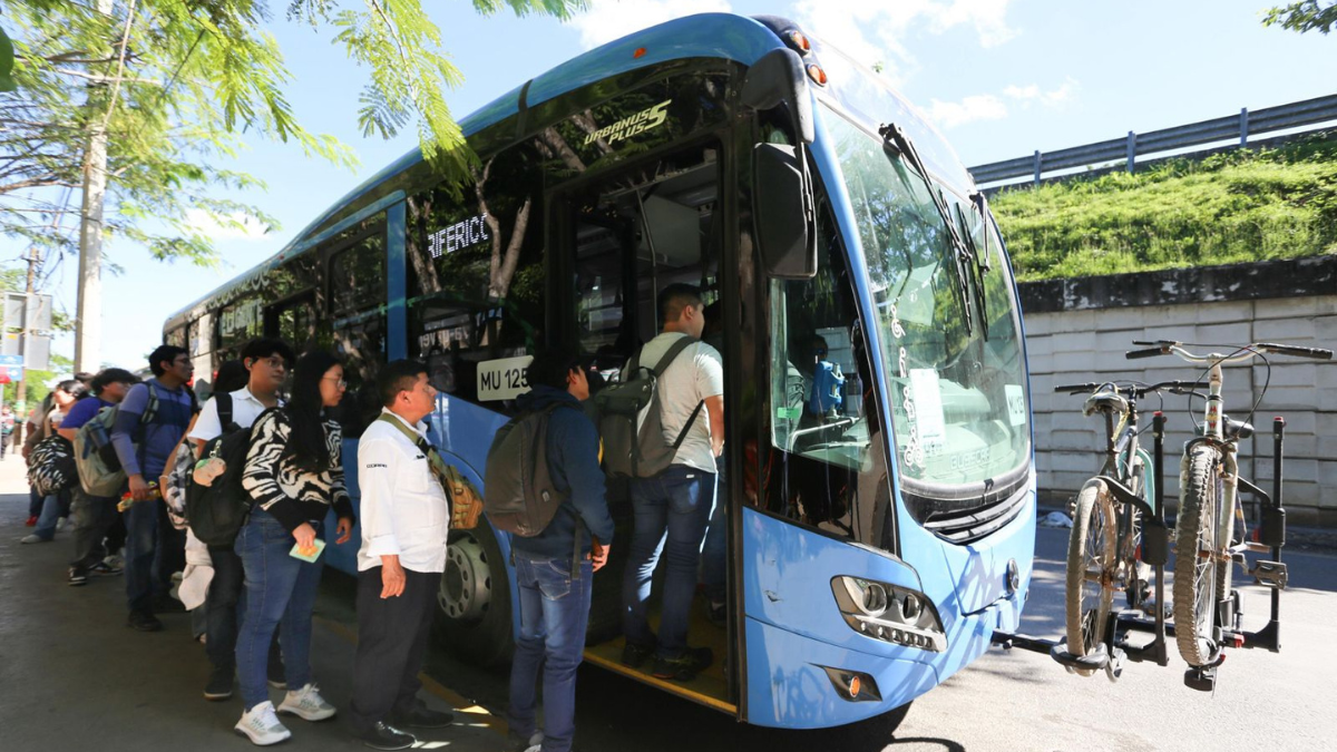 Esta ruta da servicio todos los días a 24 mil usuarios Foto: ATY