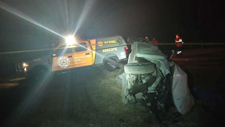 Choque mortal: accidente en carretera Monterrey - Nuevo Laredo deja 3 muertos