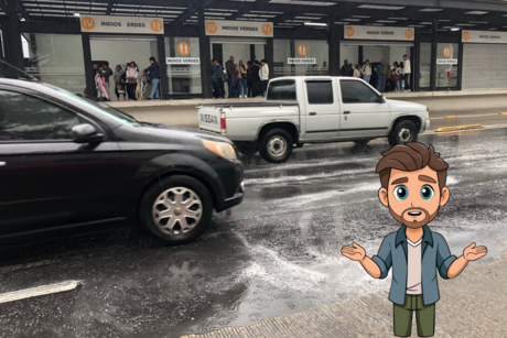 ¿Lluvia espumosa? Estas son las razones por las que se ve así en CDMX