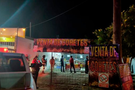 Venta clandestina y pirotecnia en Los Cabos: multas de hasta 260 mil pesos