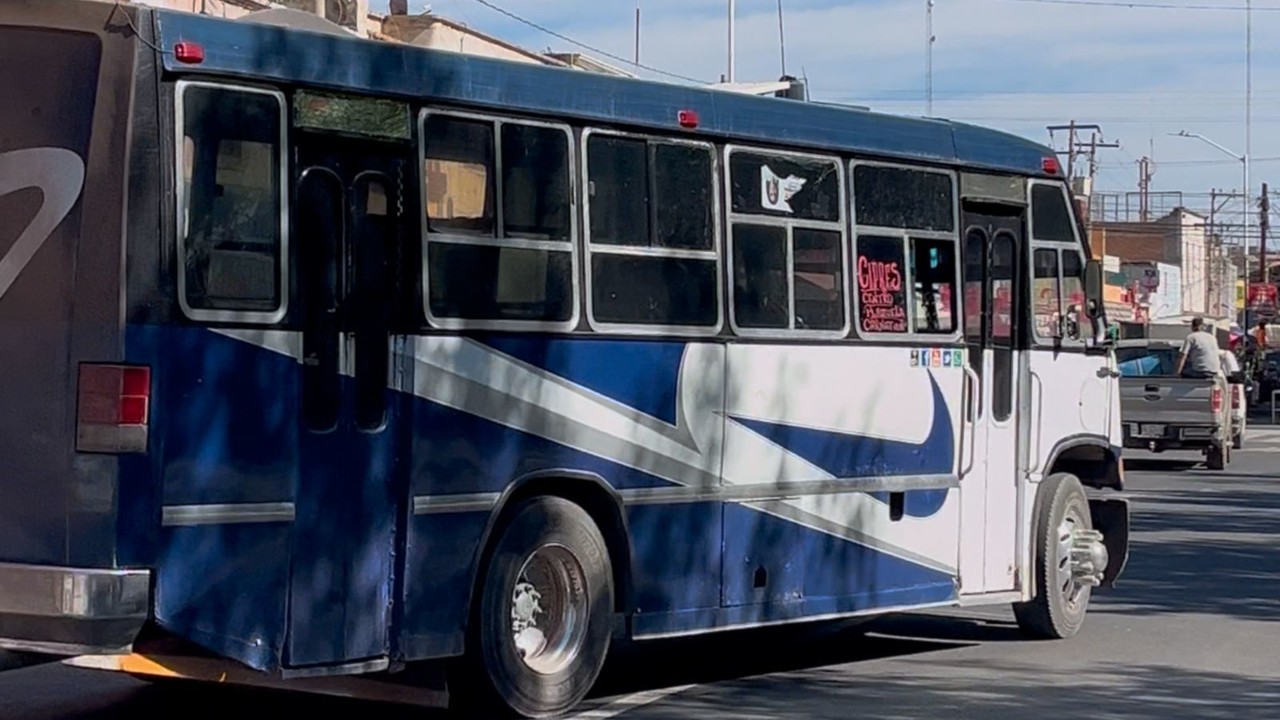 Imagen ilustrativa del transporte público de la ciudad de Durango. Foto: Alejandro Ávila.