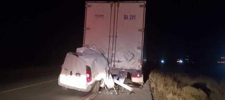 Accidente en la carretera Monterrey-Nuevo Laredo deja una persona fallecida