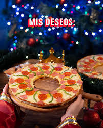 Rosca de Reyes de Domino´s Pizza. Foto: Redes Sociales