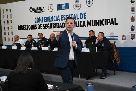 Realizan en Coahuila la conferencia estatal de seguridad pública municipal