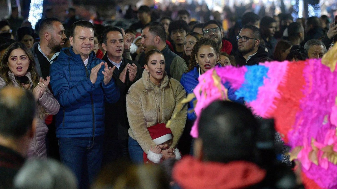 Inauguración de la Feria Navideña edición 2023. Foto: Gobierno del Estado.