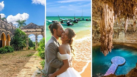 Bodas de ensueño en Yucatán; estos son los mejores lugares para casarse en la Península