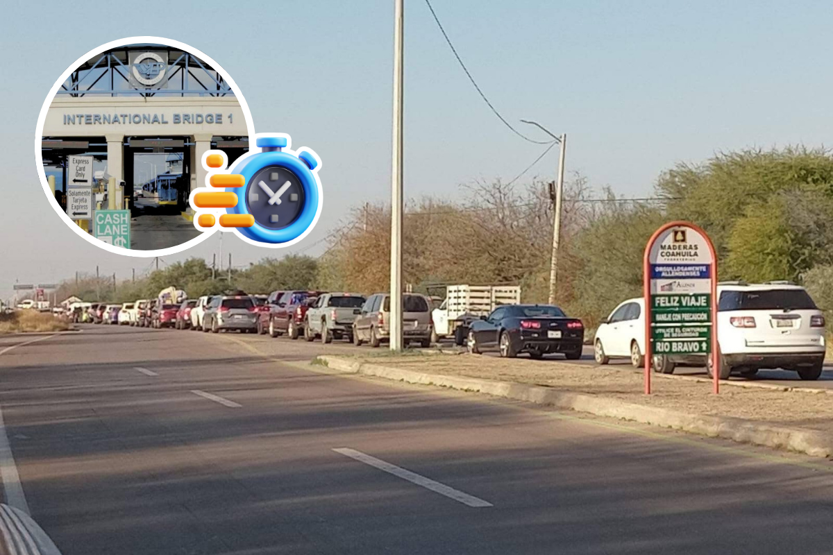 Cruce fronterizo en Piedras Negras / Foto: Puentes internacionales Eagle Pass/Piedras Negras | Canva