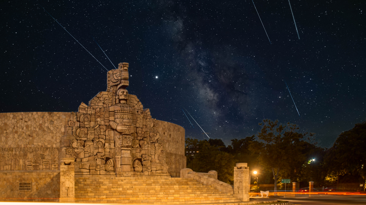 El punto máximo para ver la lluvia de estrellas es el 22 de diciembre Foto: Canva