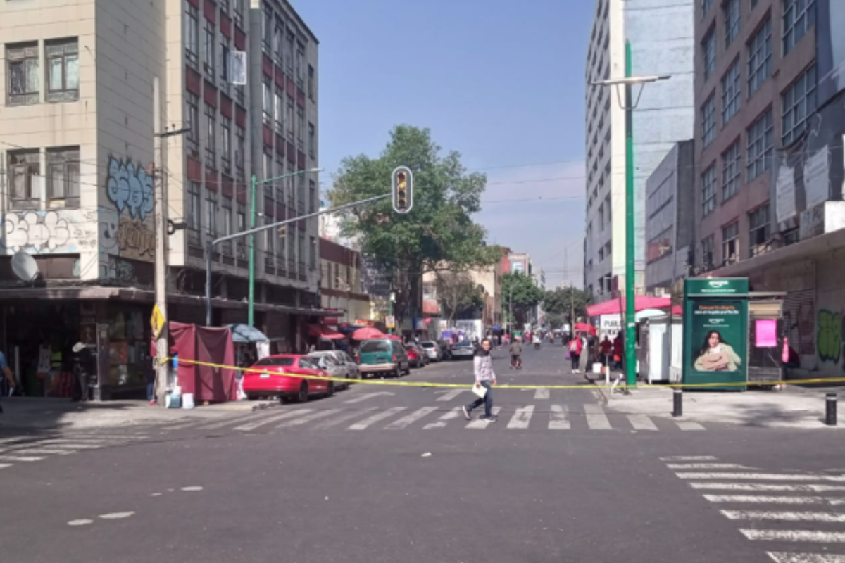 Av. Fray Servando Teresa de Mier y la calle de Isabel La Católica. Foto: @OVIALCDMX