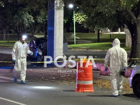 Hombre muere tras choque fatal en avenida Lázaro Cárdenas (VIDEO)