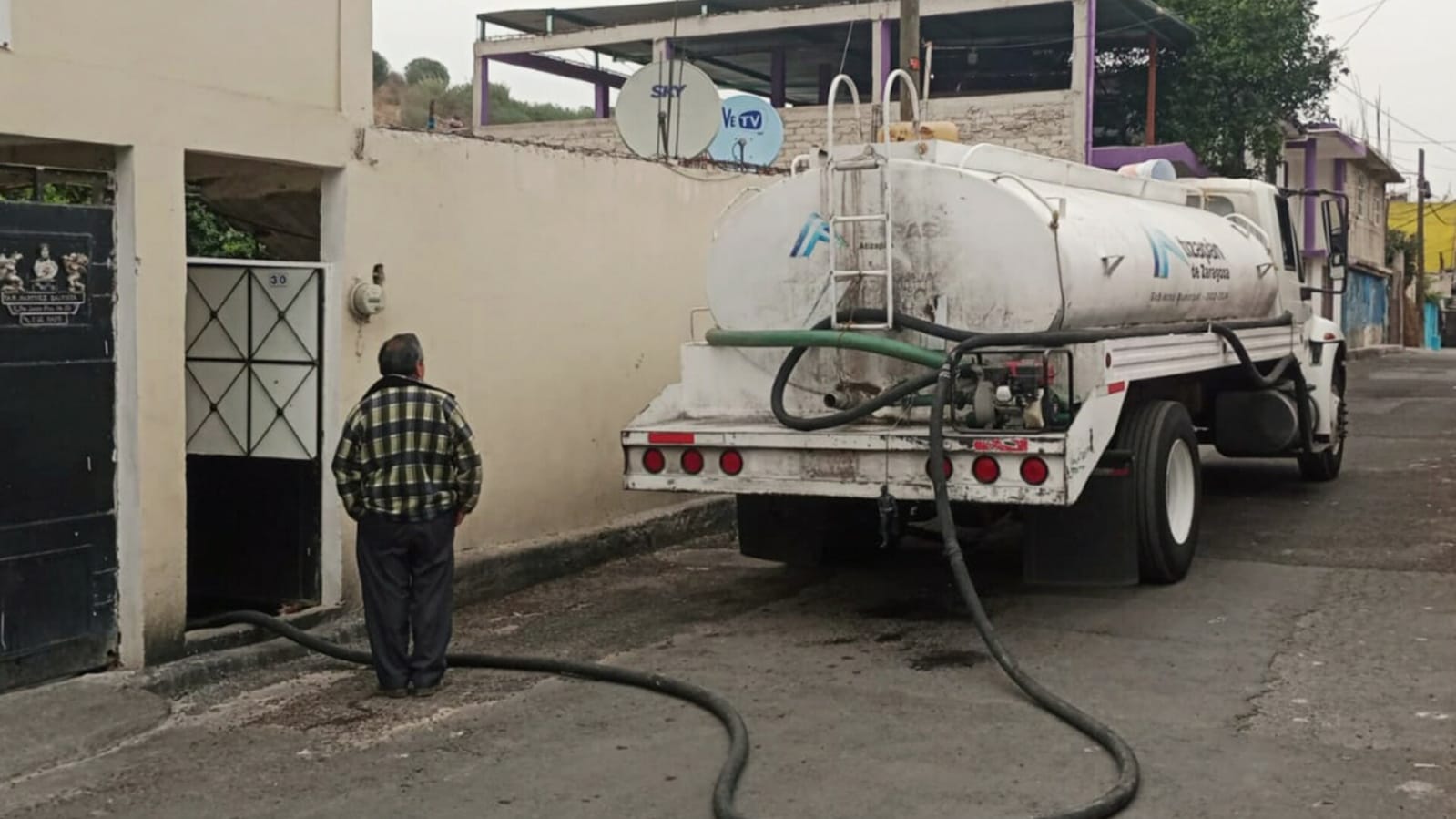 Edoméx la entidad con más daños en la red de agua potable. Foto: Gob. de Atizapán