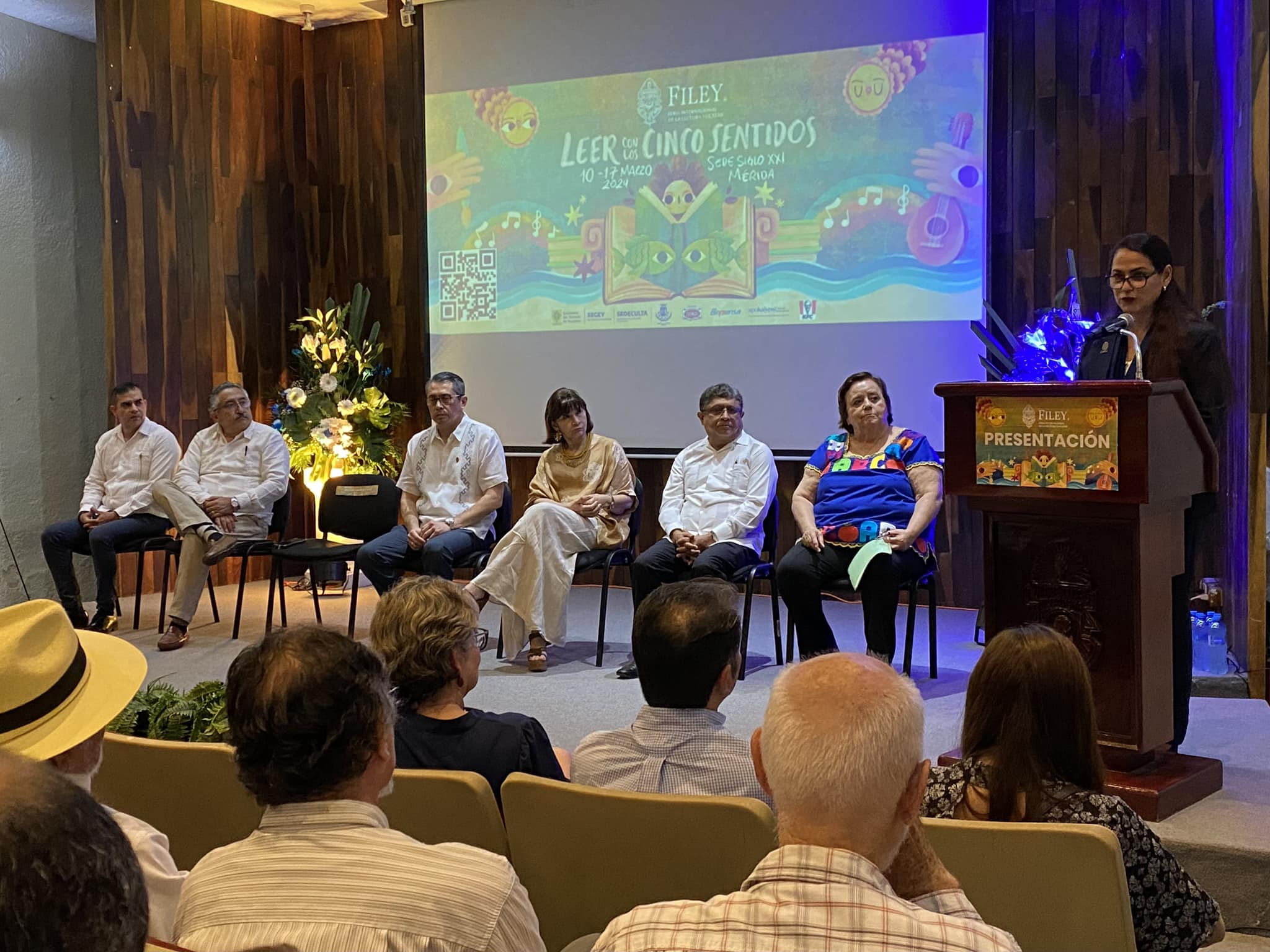 Presentación de la Feria Internacional de la Lectura Yucatán 