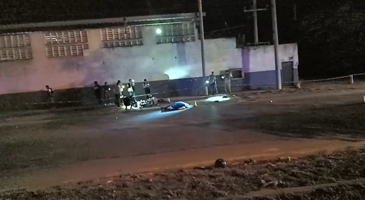 accidente moto periférico de Mérida 