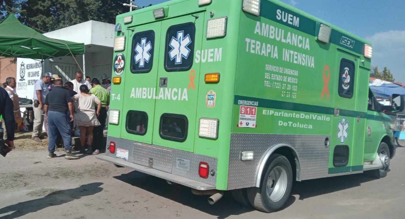 Atropello múltiple durante Viacrucis en Toluca. Foto: FB TLUCA VALLE