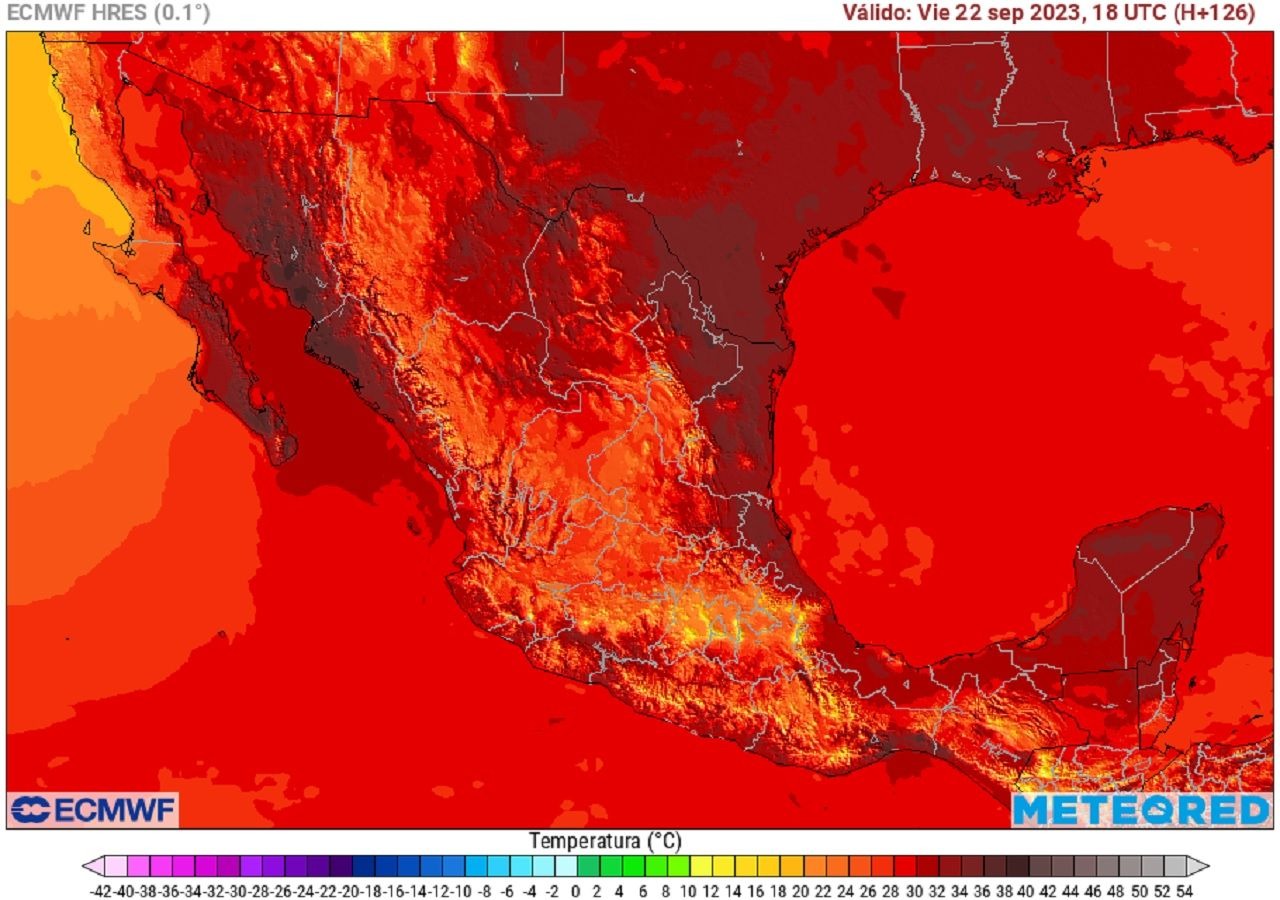 Aumento de las temperaturas en Yucatán