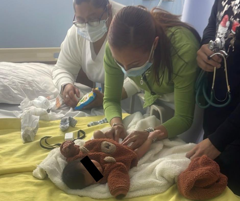 Localizan a recién nacido en Valle de Chalco. FB Lic. Armando García Méndez