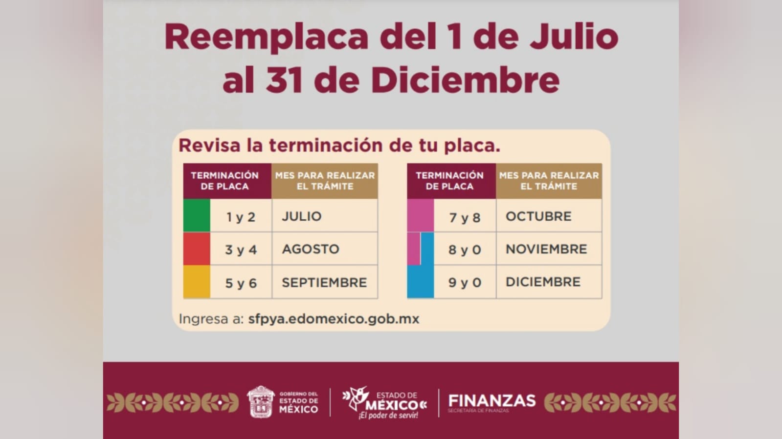 Proceso para realizar la renovación de placas 2024 en el Edoméx POSTA