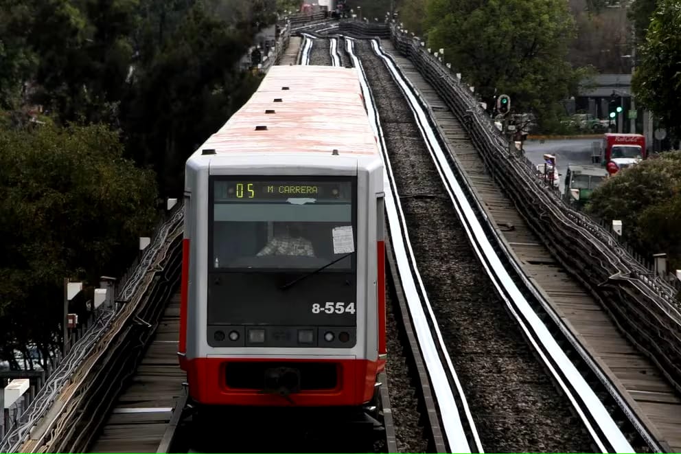 Nueva línea del Metro que conectará Edoméx con la CDMX. Foto: Rogelio Morales