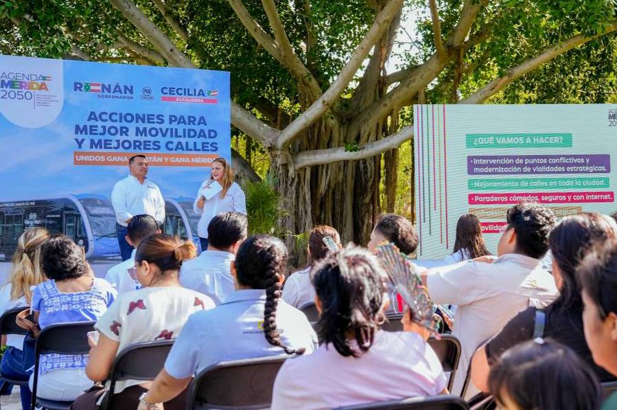 presentación programa de movilidad en Mérida 
