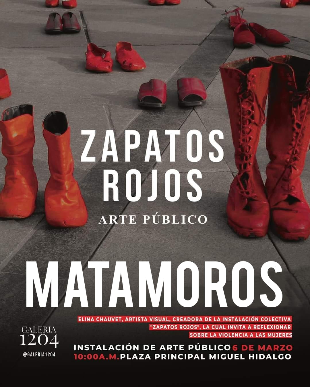 Zapatos Rojos. Foto: Redes Sociales 