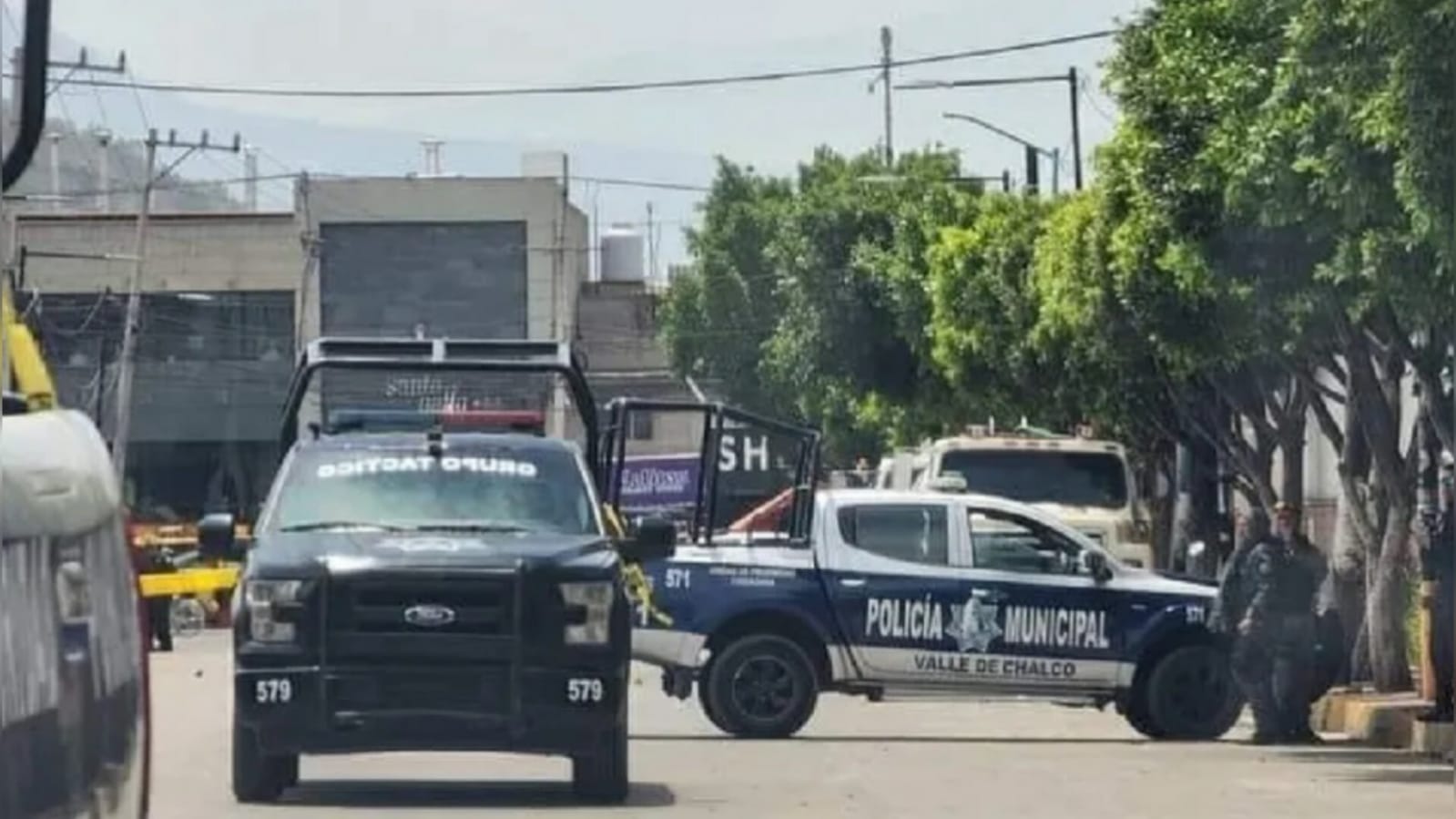 Balaceras en Valle de Chalco deja tres muertos. Foto: Especial