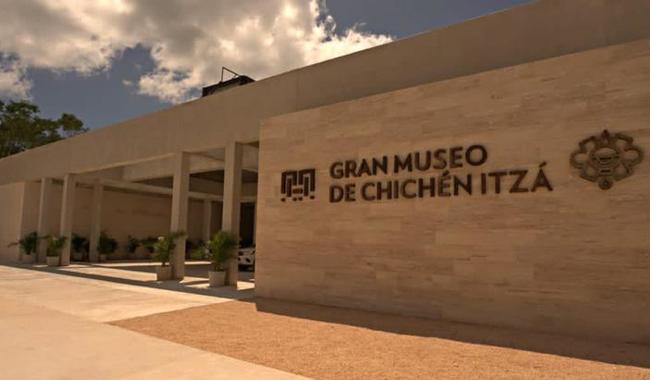 imagen de la fachada de Museo de Chichén Itzá