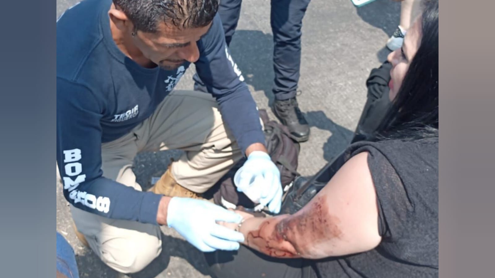 Tlalnepantla: Volcadura de vagoneta deja 10 estudiantes heridos. Foto: POSTA
