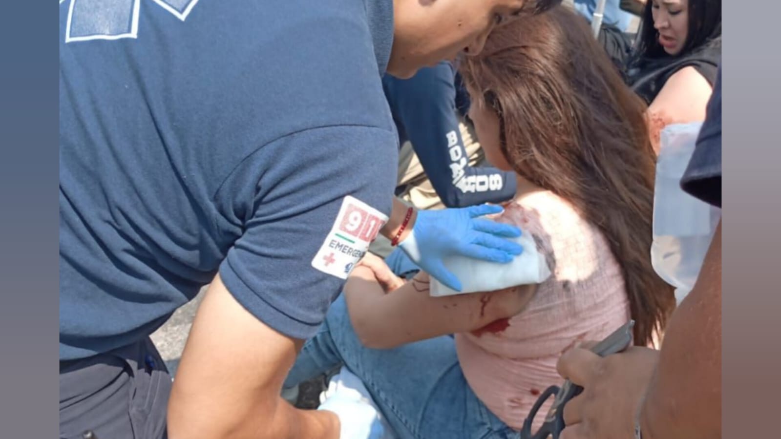 Tlalnepantla: Volcadura de vagoneta deja 10 estudiantes heridos. Foto: POSTA