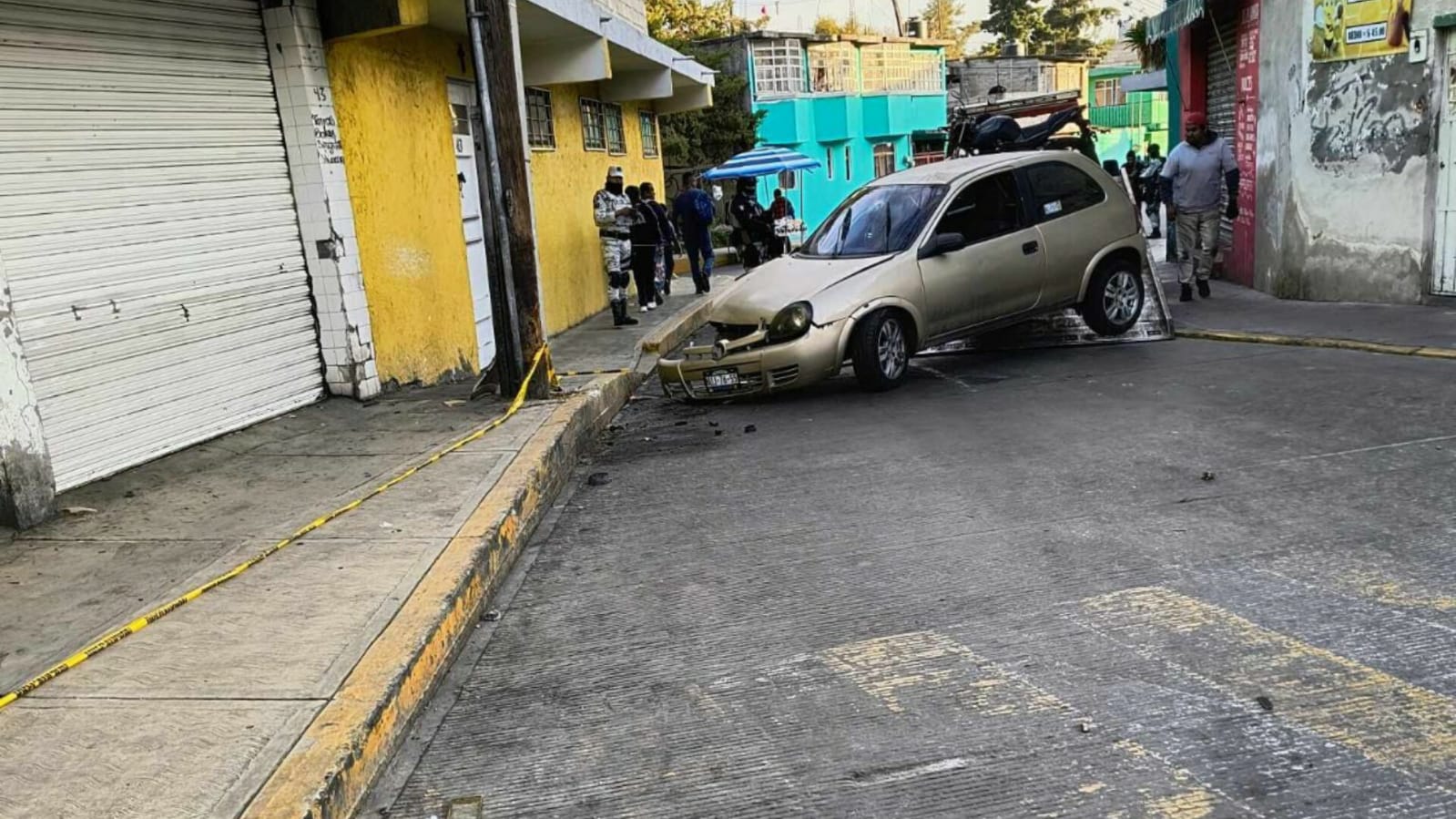 Balacera en Naucalpan; hay un mujerto. Foto: Realidad Naucalpan