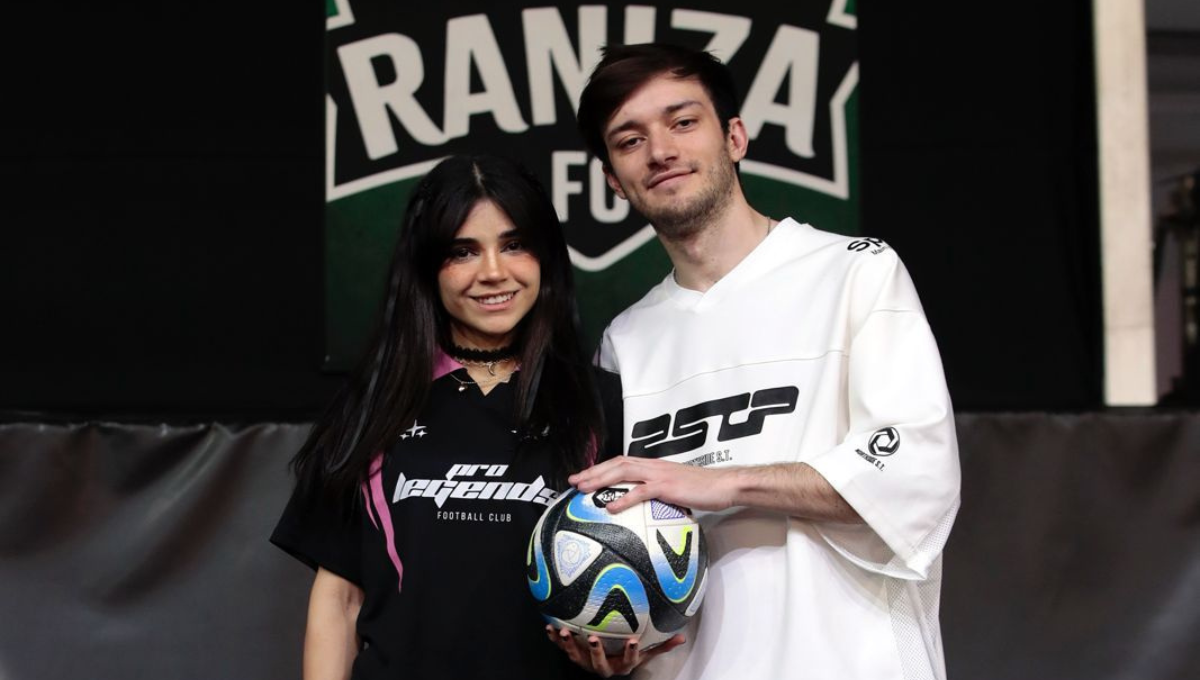 Alana y Barcagamer, presidentes de Raniza FC 
