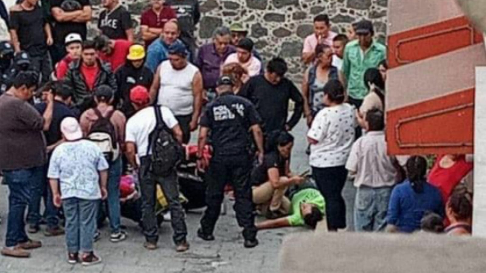 Balacera en Chiconautla en Ecatepec, hay dos heridos. Foto: Cortesía