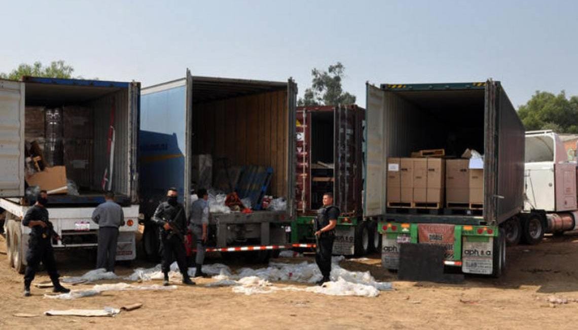  Utilizan tecnología para robar el transporte de carga. Foto: Especial