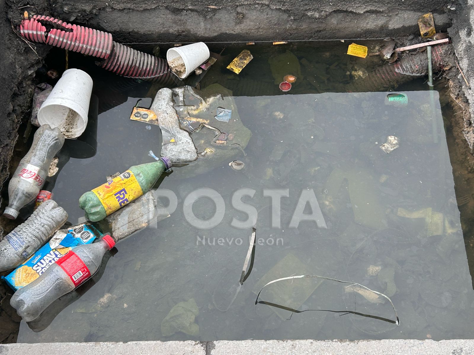 En un recorrido hecho por POSTA, se pudo observar como algunas zonas de la ciudad de Monterrey permanecen sucias y pese al esfuerzo de los trabajadores de Servicios Públicos, parece ser que los ciudadanos no hacen su parte en cuidarla. Foto: Rosy Sandoval.