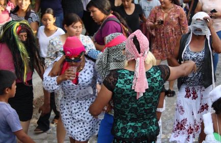 Celebración de las Mojigangas en Jaumave, Tamaulipas. Foto: Cultura y Tradición San Lorenzo