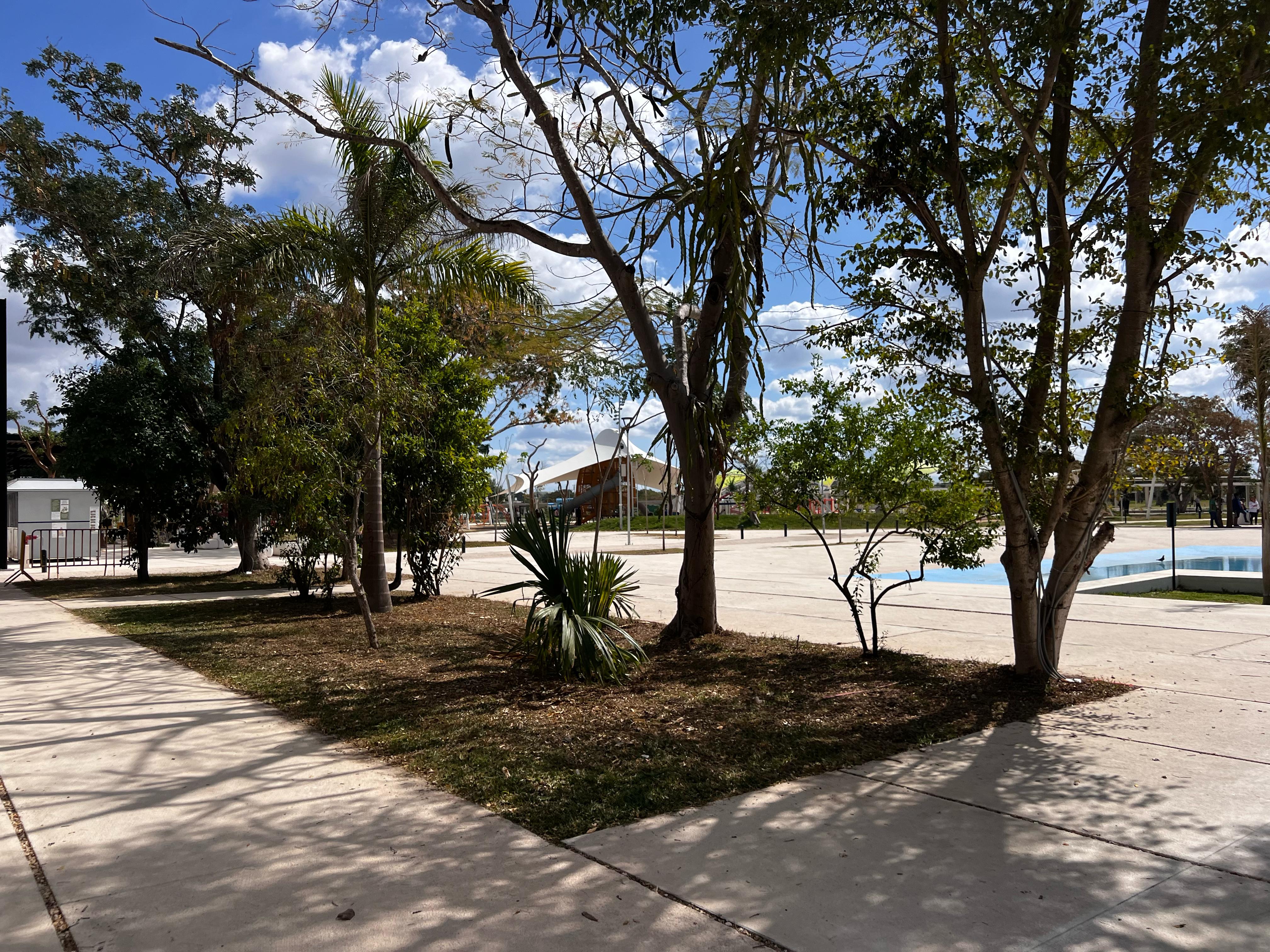 parque de la plancha en Mérida 