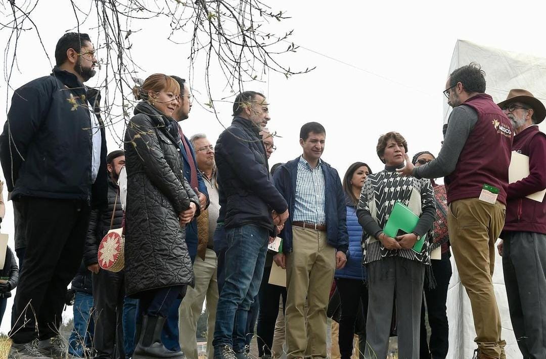 Delfina Gómez impulsa recuperación de humedales para atender la escasez de agua. Foto: @DelfinaGómez