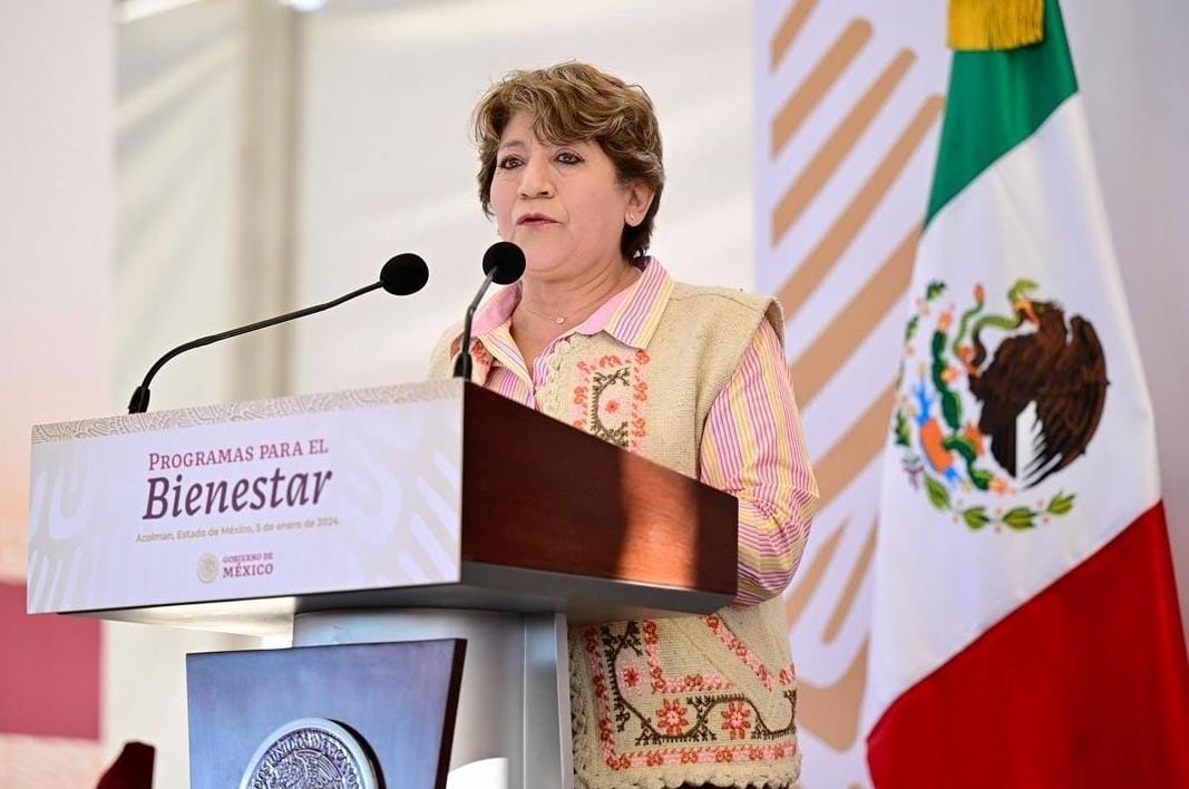 Asegura Delfina Gómez que en el Estado de México no gobierna el narco. @delfinagomezalvarez