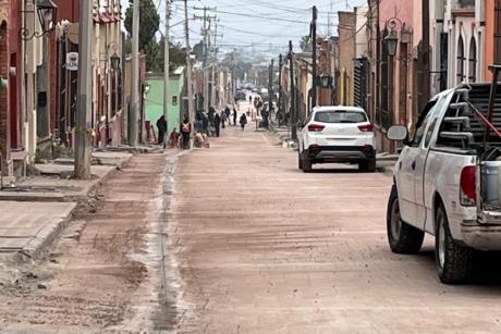 Inconformidad en la rehabilitación de la calle General Cepeda en Saltillo