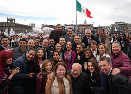 Manolo Jiménez destaca colaboración con Claudia Sheinbaum para impulsar obras en Coahuila