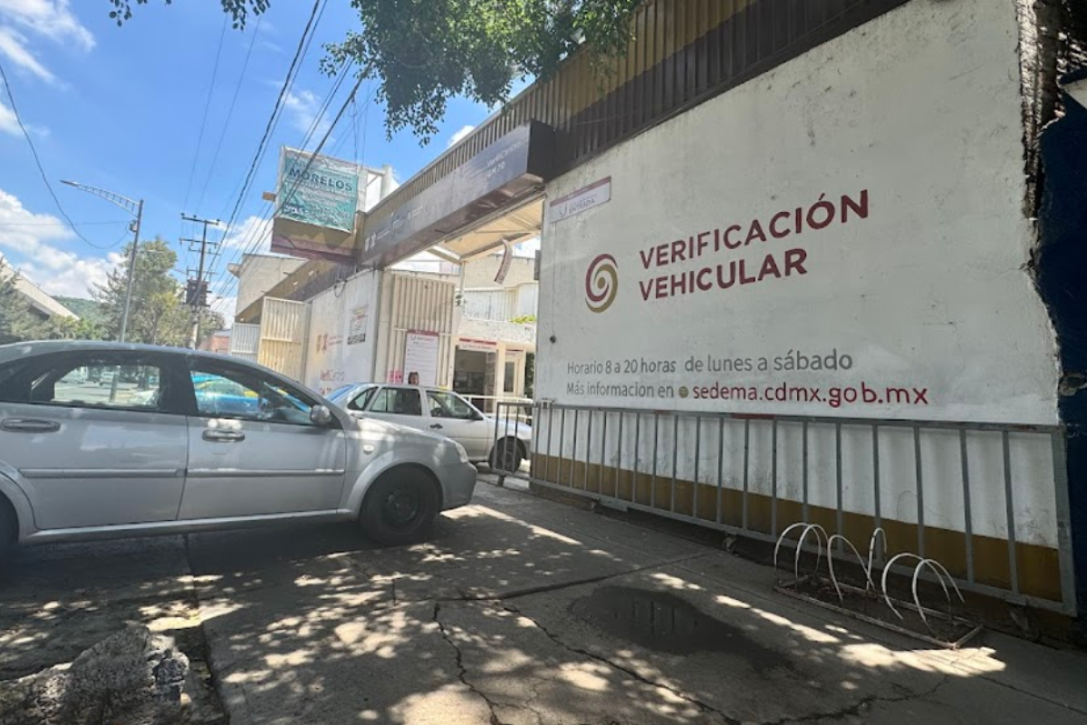 Verificentro en CDMX.   Foto: Google Maps/Joan Vera