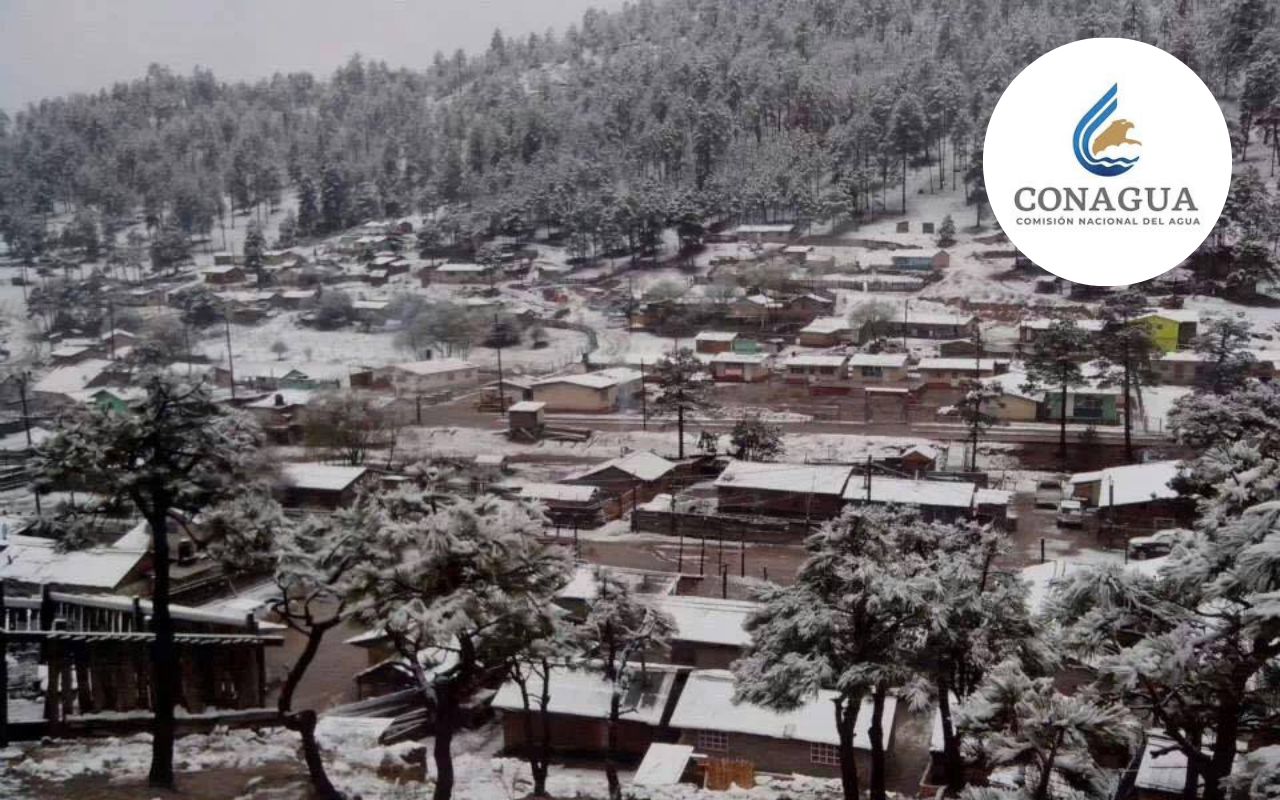 Se esperan las primeras nevadas en la sierra de este 2025. Foto: Facebook Turismo Durango.